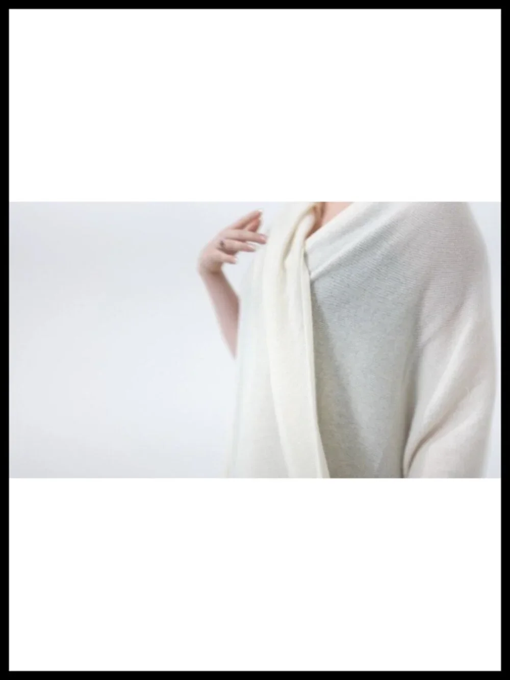 Luxury 100% Cashmere Wrap Scarf Stole Knitted Shawl for Women Travel Extra Large